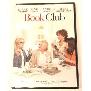 "Book Club" DVD Movie Comedy Witty Humor "Fifty Shades of Gray" References NEW